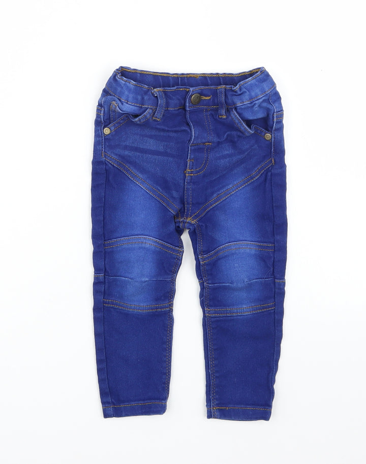 So cute Baby Blue   Capri Jeans Size 12-18 Months