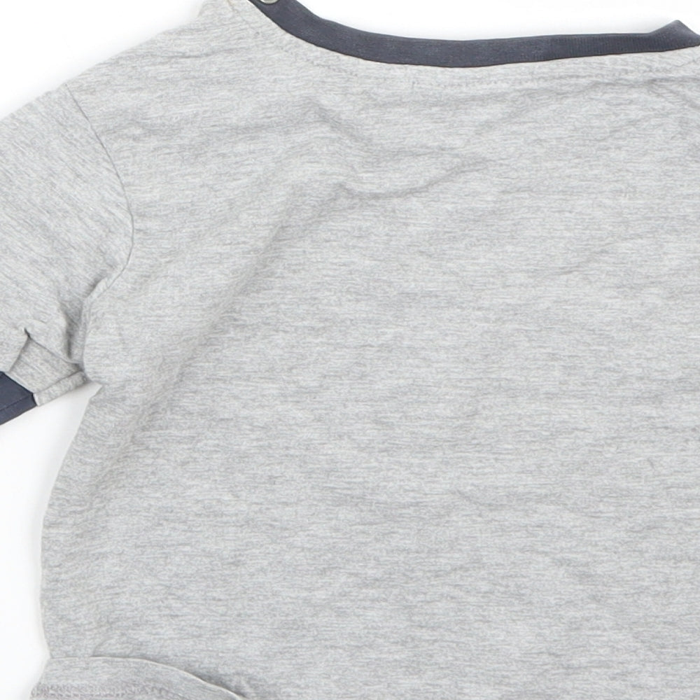Lupilu Baby Grey   Basic T-Shirt Size 24 Months