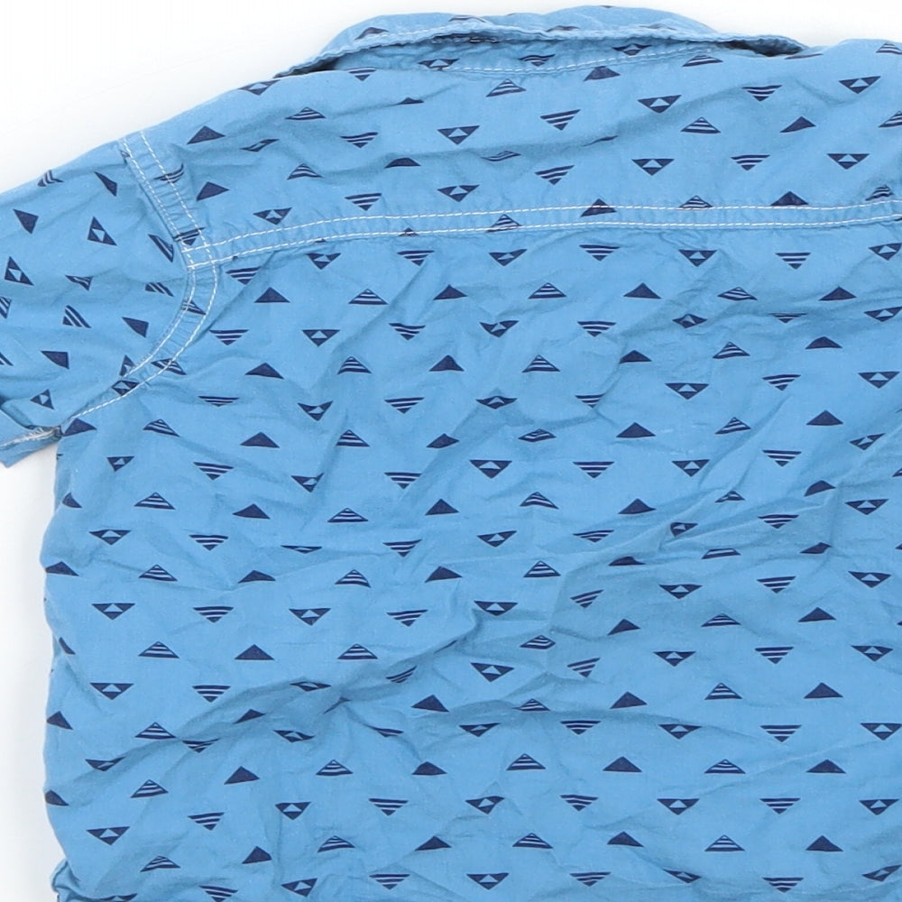 F&F Baby Blue   Basic Button-Up Size 12-18 Months