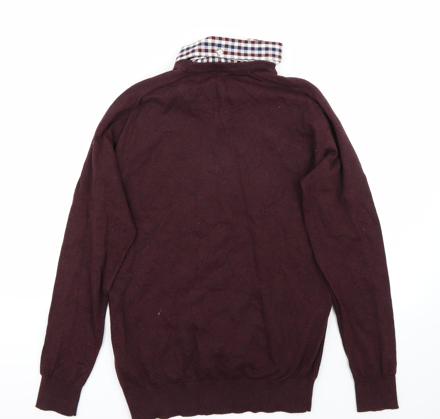 F&F Mens Purple   Pullover Jumper Size S