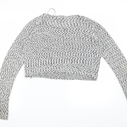 H&M Womens Grey   Pullover Jumper Size L