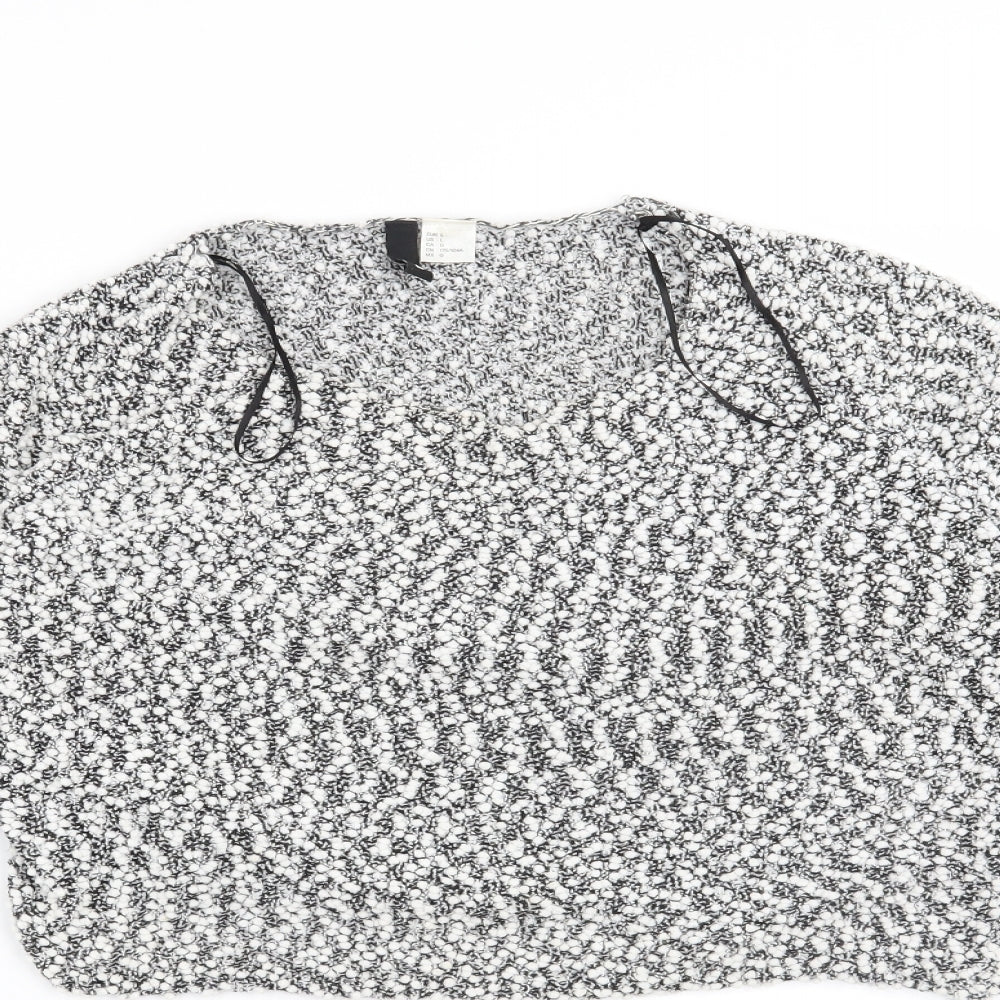 H&M Womens Grey   Pullover Jumper Size L