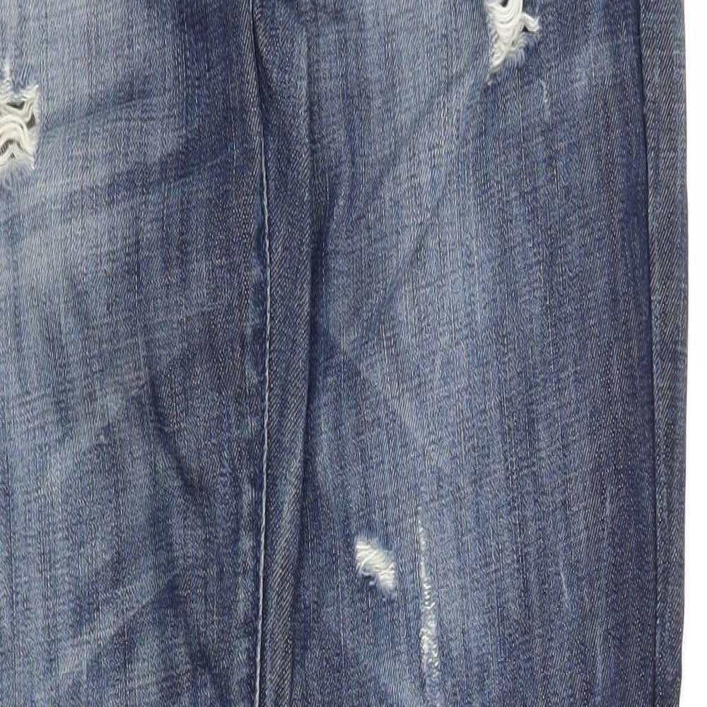 River Island Womens Blue   Straight Jeans Size 8 L29 in
