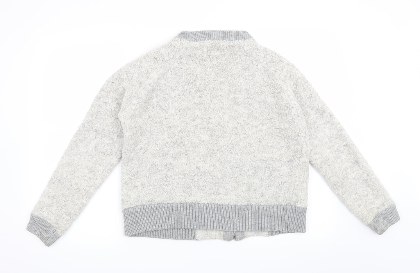 Papaya Womens Grey   Cardigan Jumper Size L