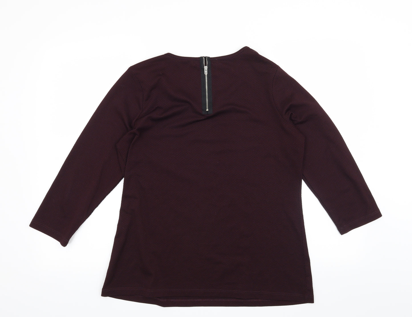 Preworn Womens Red   Basic T-Shirt Size 14