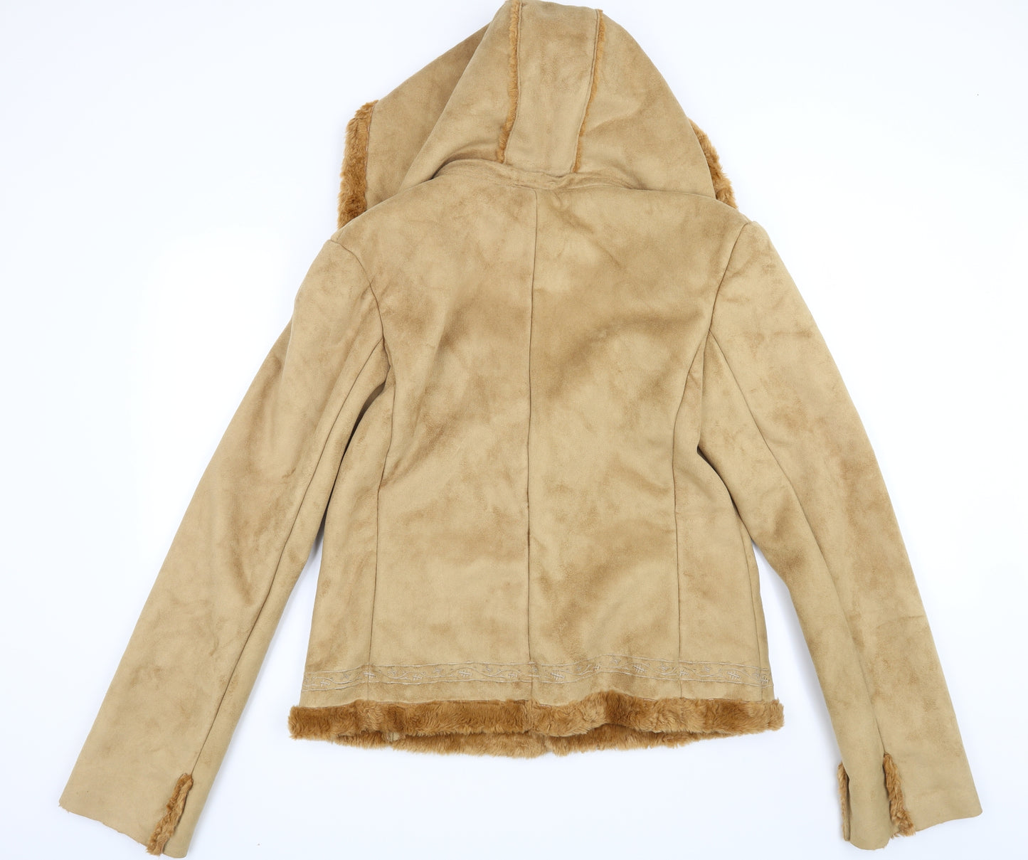 Julia S Roma Womens Beige   Jacket  Size 18