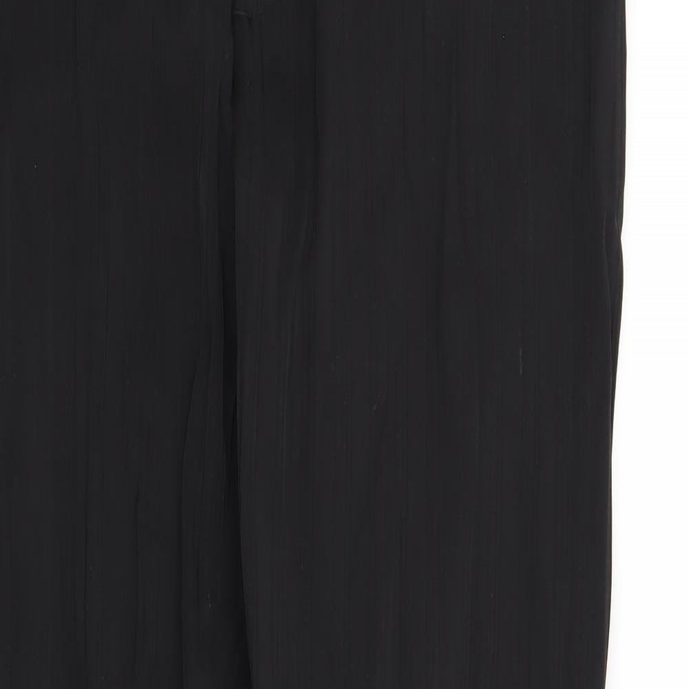 Preworn Womens Black   Trousers  Size 34 in L32 in