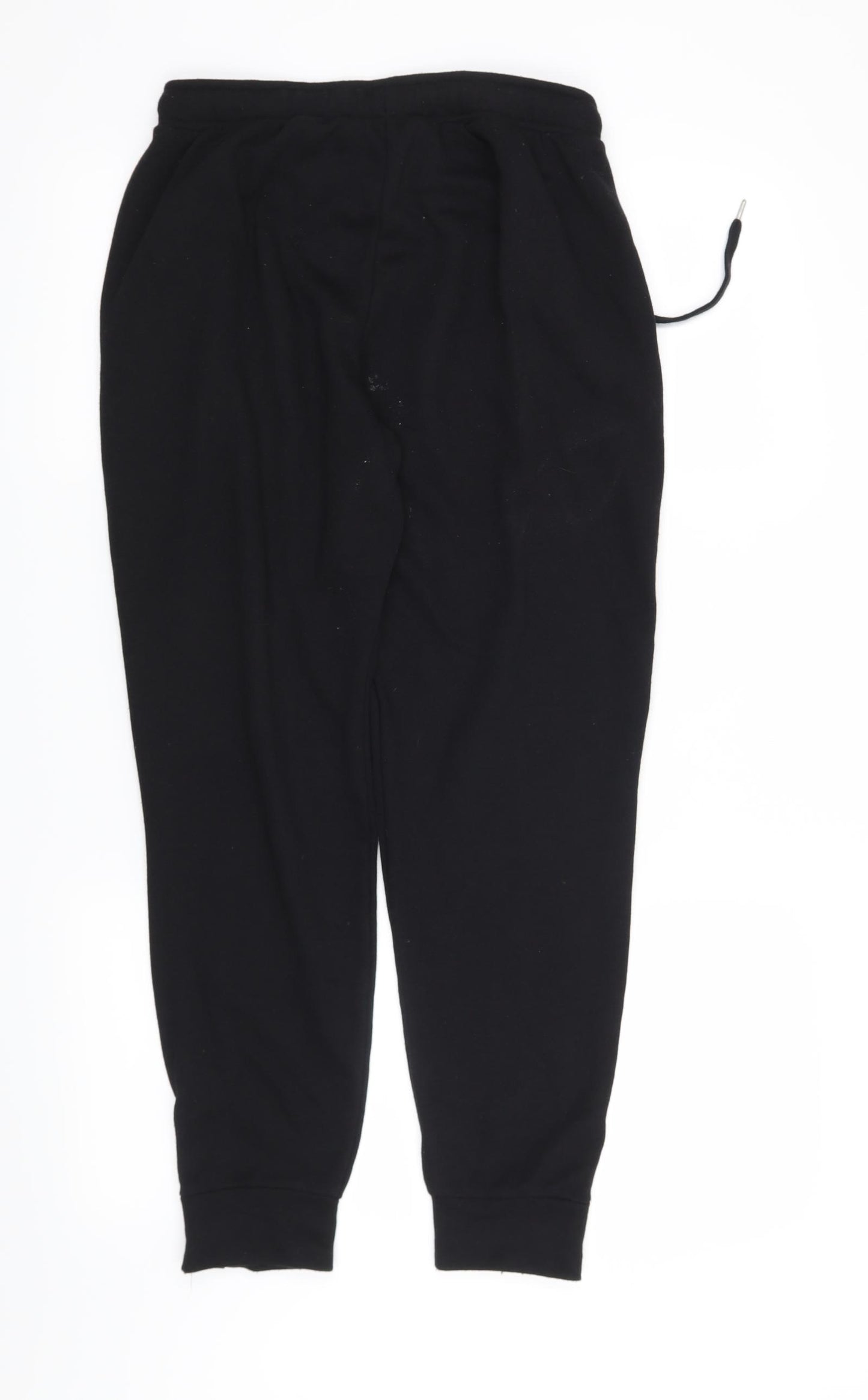 H&M Womens Black   Sweatpants Trousers Size S L27 in
