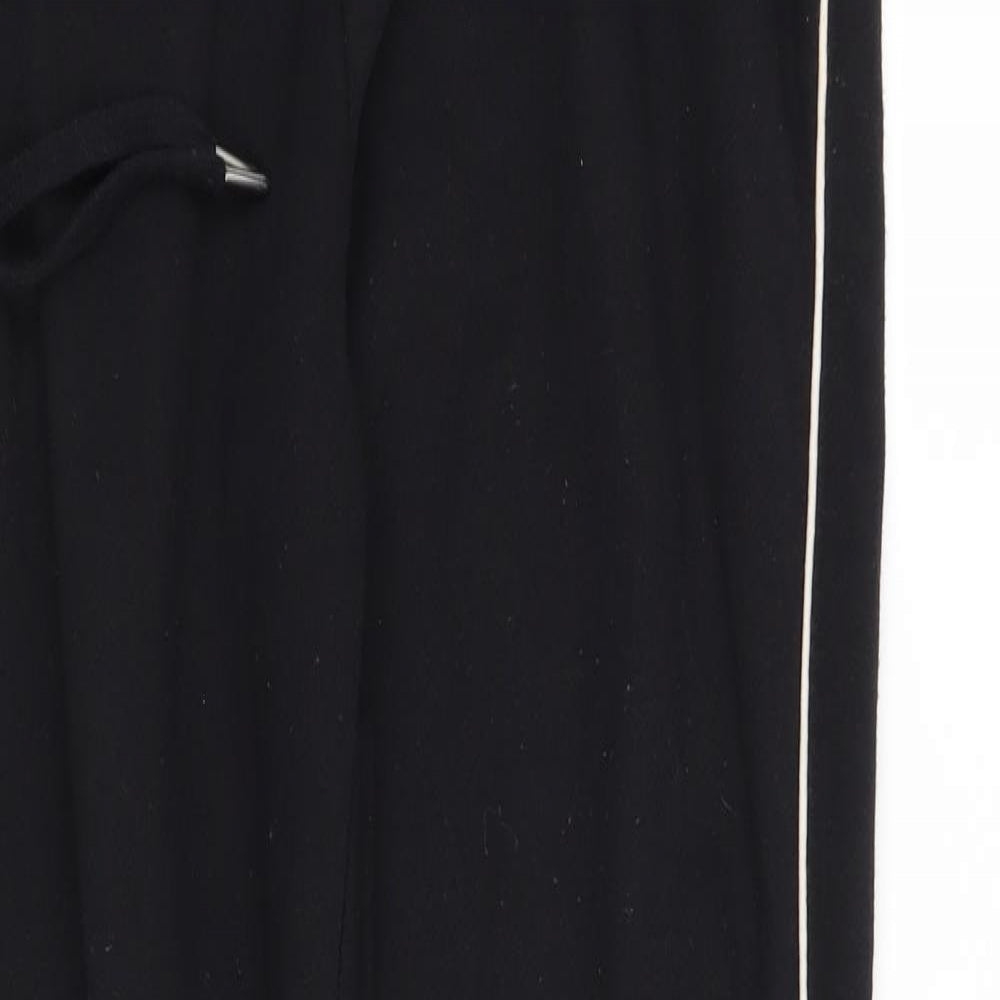 H&M Womens Black   Sweatpants Trousers Size S L27 in