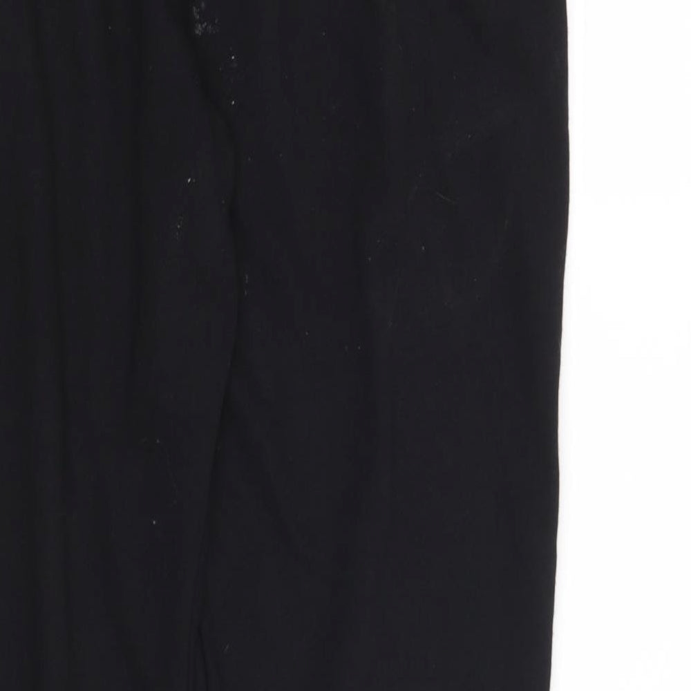 H&M Womens Black   Sweatpants Trousers Size S L27 in