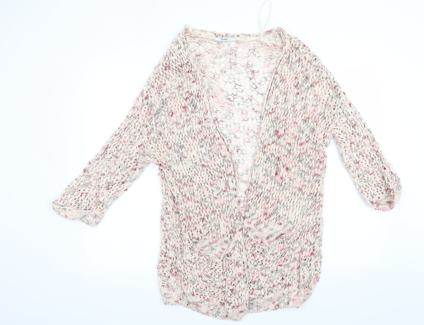 George Womens Pink   Cardigan Jumper Size 12
