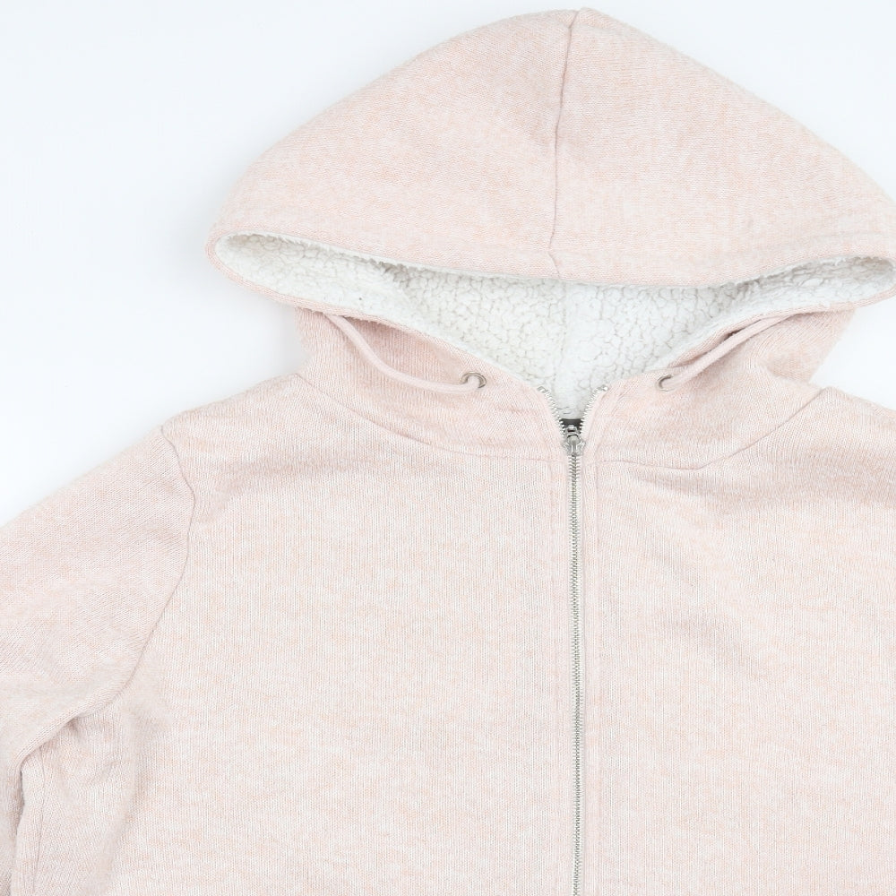 Primark Womens Pink   Full Zip Hoodie Size 18