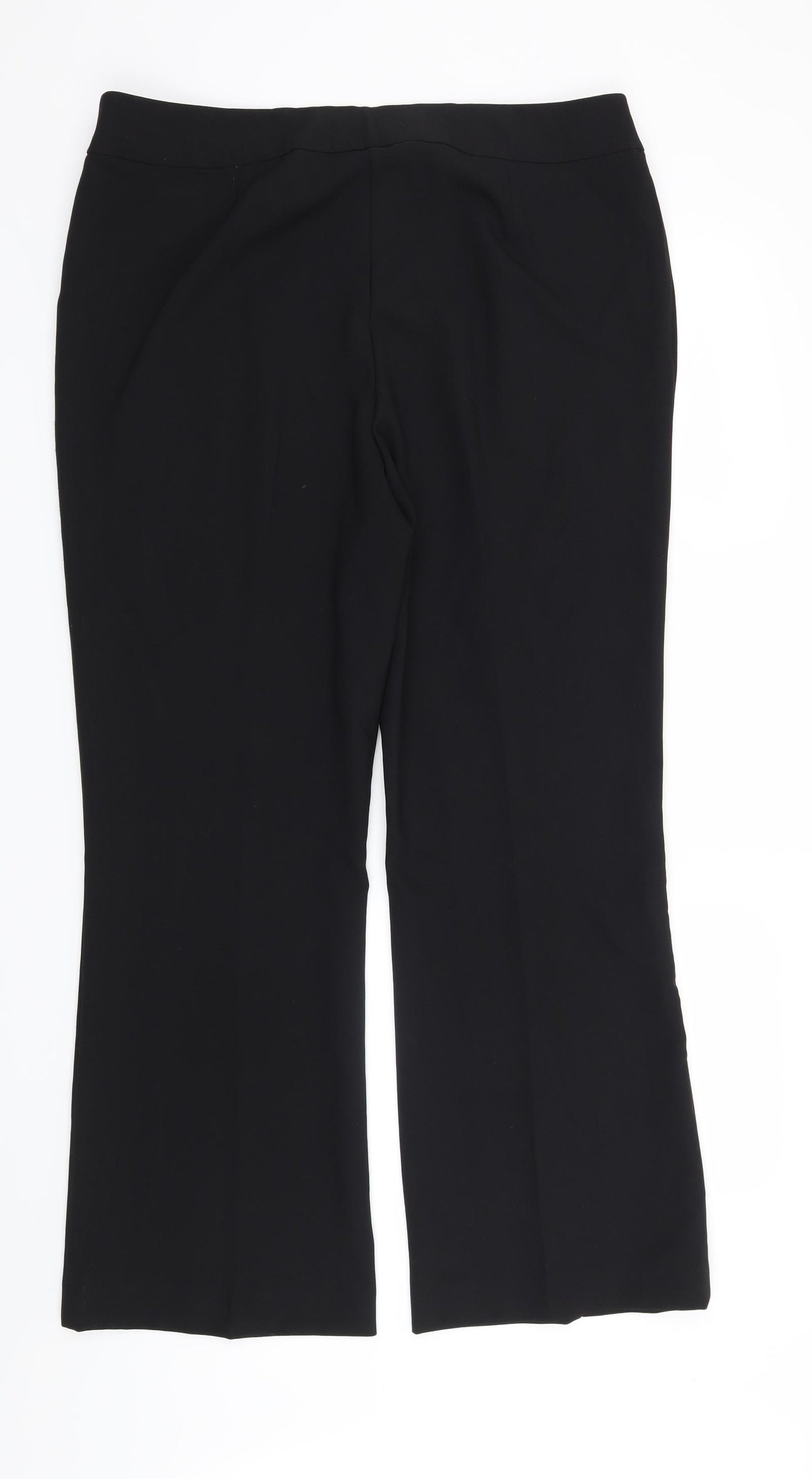 George Womens Black   Trousers  Size 16 L30 in