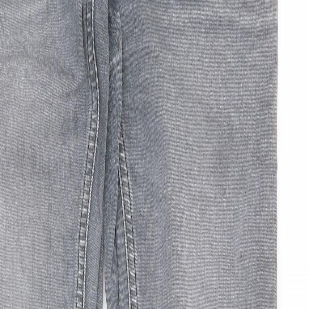 River Island Womens Grey   Skinny Jeans Size 10 L32 in