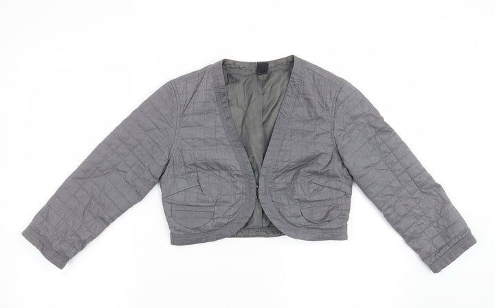 VERO MODA Womens Grey Jacket Size 6