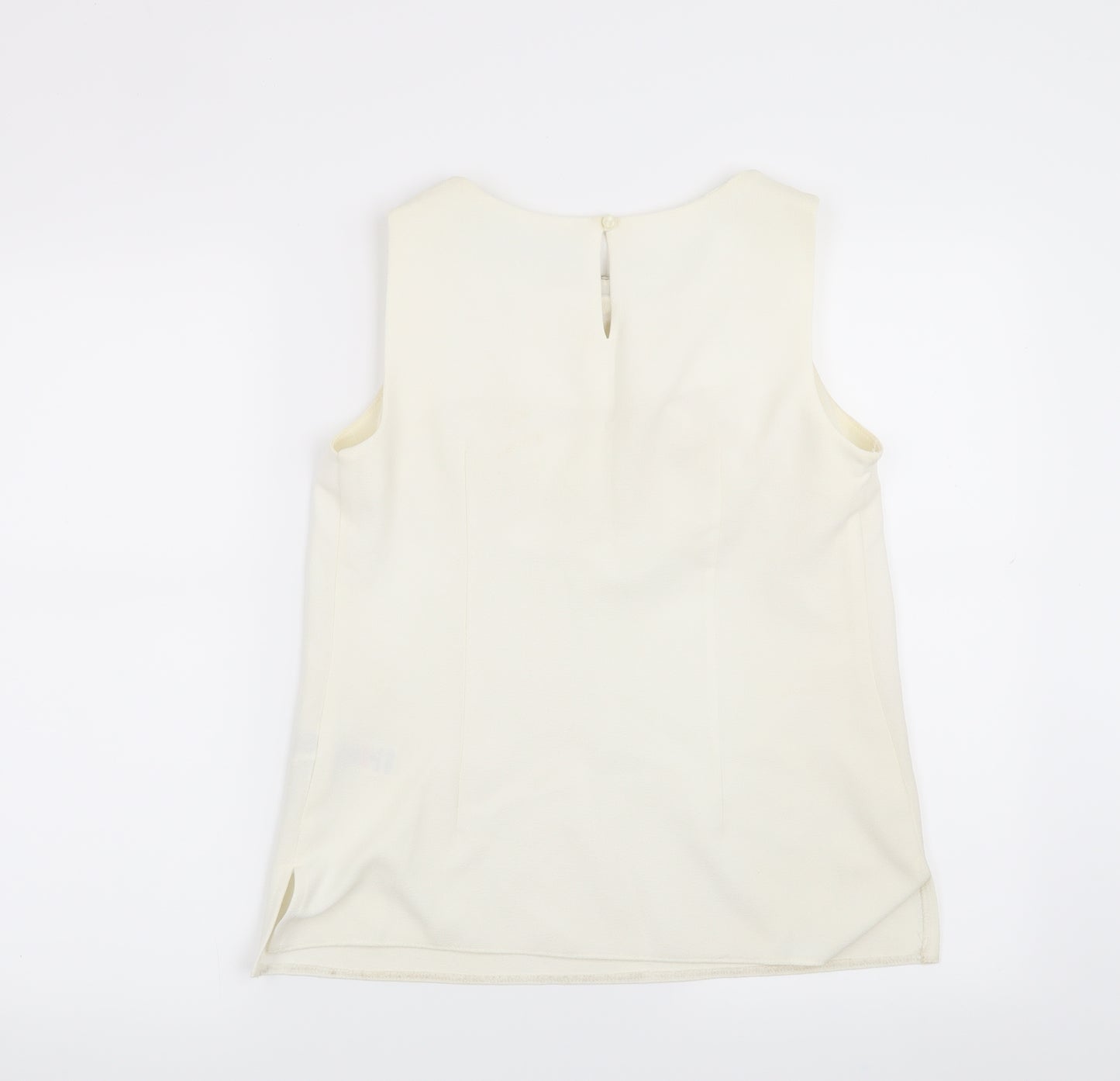 Dorothy Perkins Womens Beige   Basic Blouse Size 10