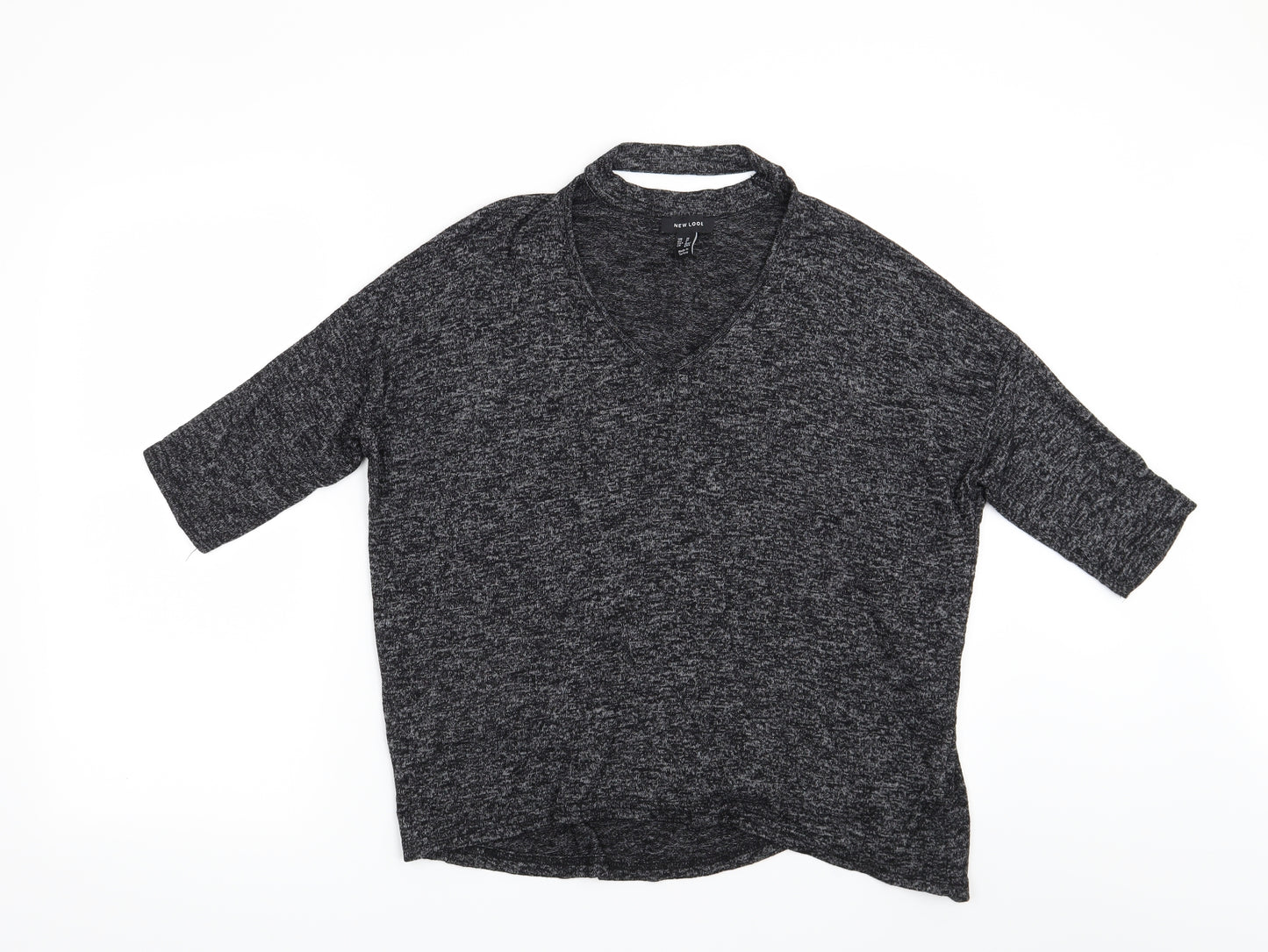 New Look Womens Grey   Pullover Jumper Size M