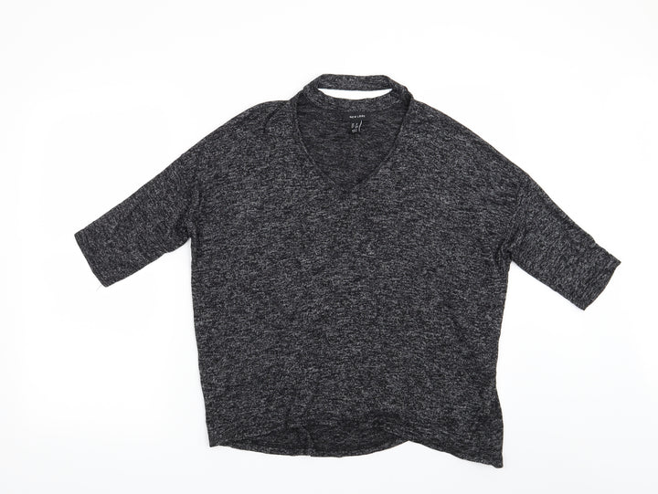 New Look Womens Grey   Pullover Jumper Size M