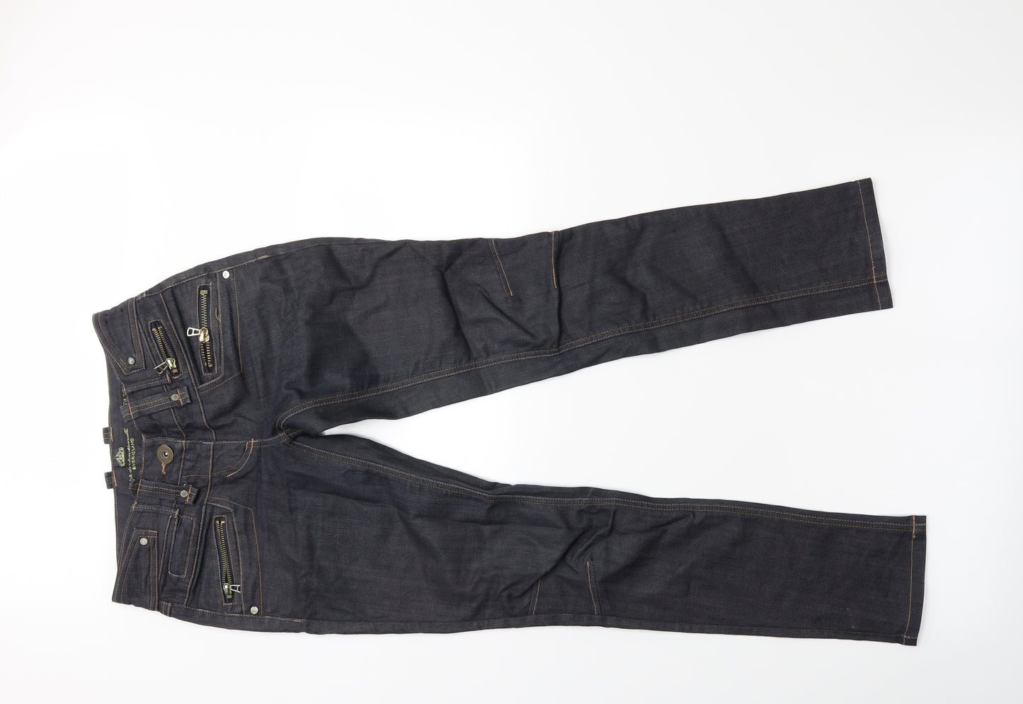 River Island Womens Blue  Denim Skinny Jeans Size 6 L28 in