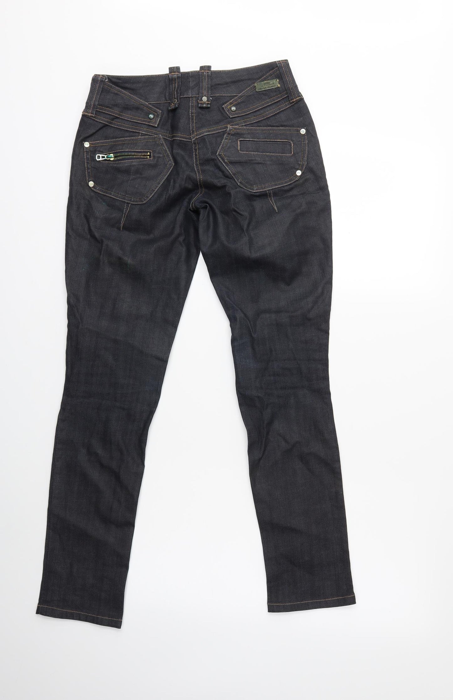River Island Womens Blue  Denim Skinny Jeans Size 6 L28 in