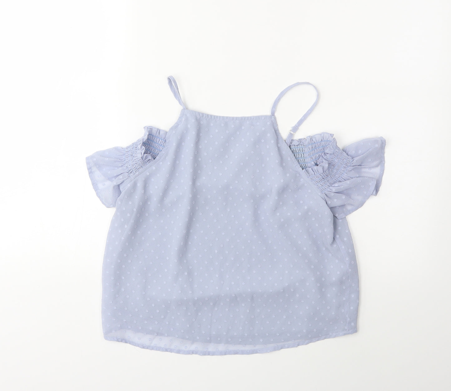 New Look Girls Grey   Basic Blouse Size 12 Years