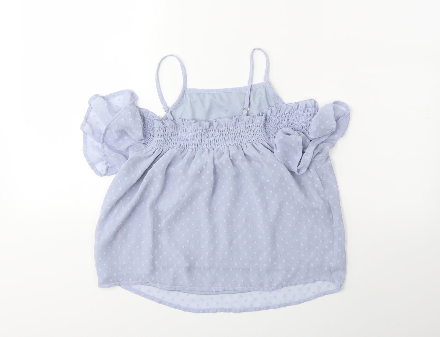 New Look Girls Grey   Basic Blouse Size 12 Years