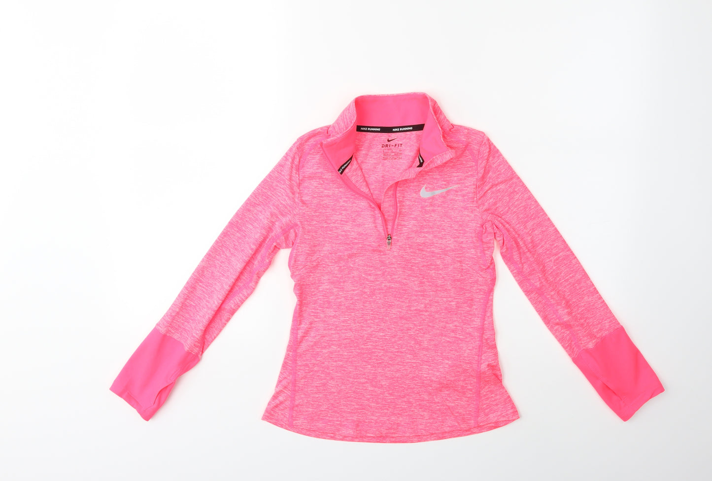 Nike Girls Pink   Pullover Sweatshirt Size 8-9 Years