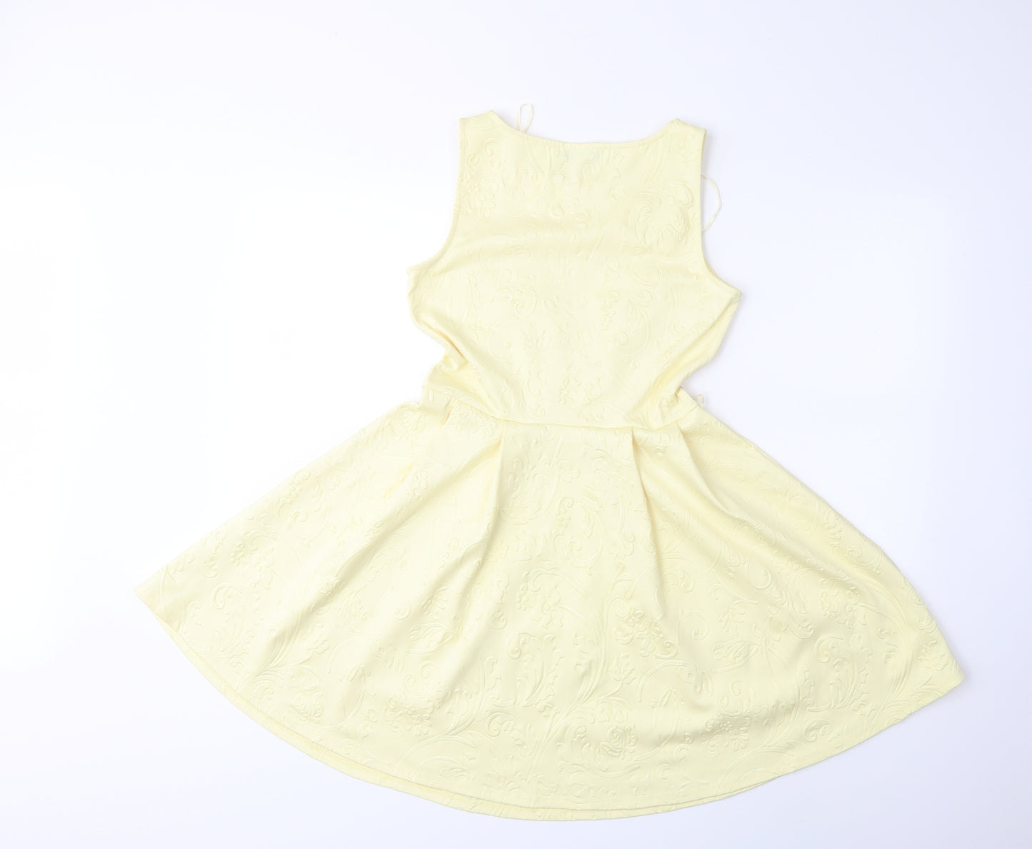 Mohito Womens Yellow   Fit & Flare  Size XS