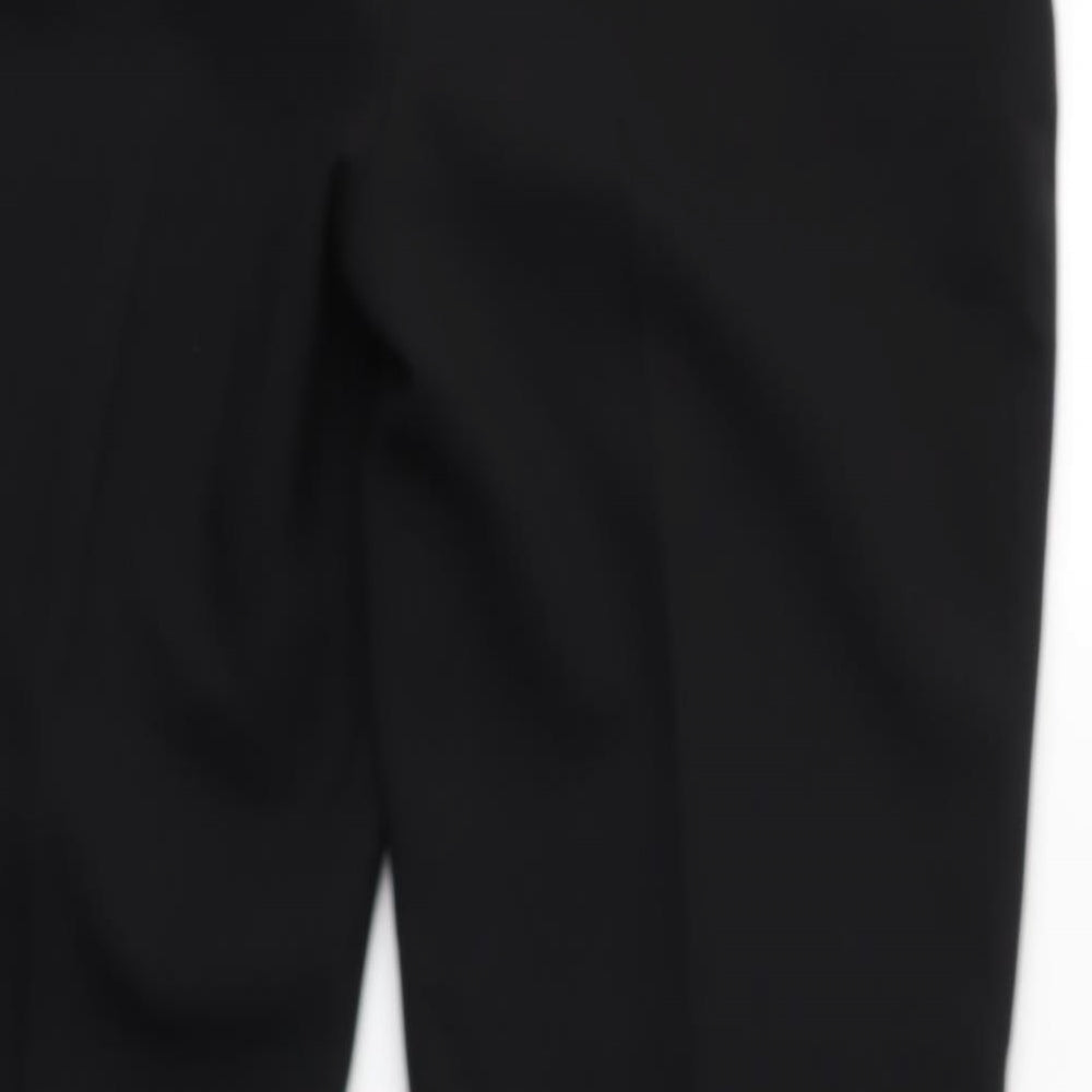 Peacocks Womens Black   Trousers  Size 12 L27 in