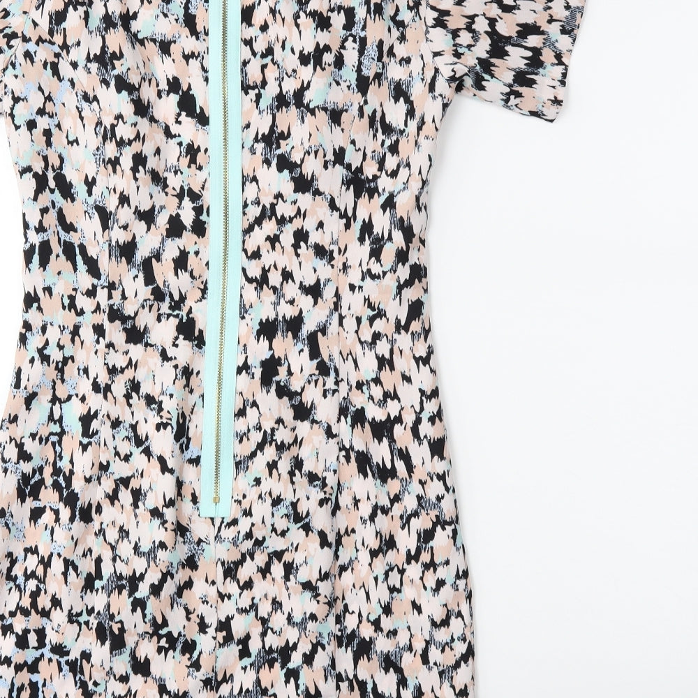 Miss Selfridge Womens Pink Floral  Shift  Size 8