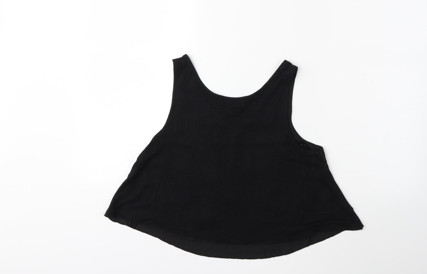 PARISIAN SIGNATURE Womens Black   Basic Tank Size 10