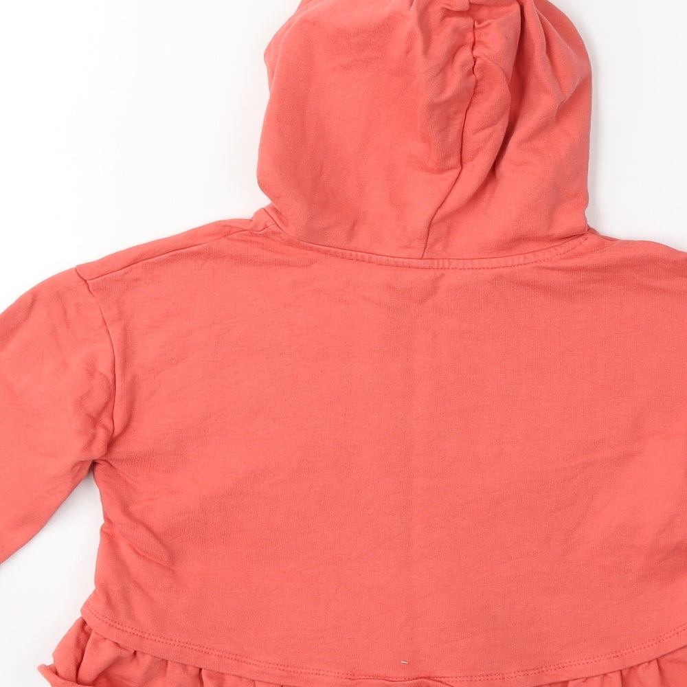 George Girls Pink   Pullover Hoodie Size 4-5 Years