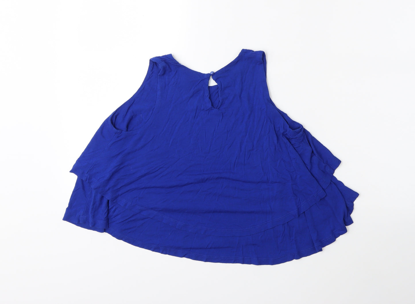 Select Womens Blue   Basic Tank Size 8