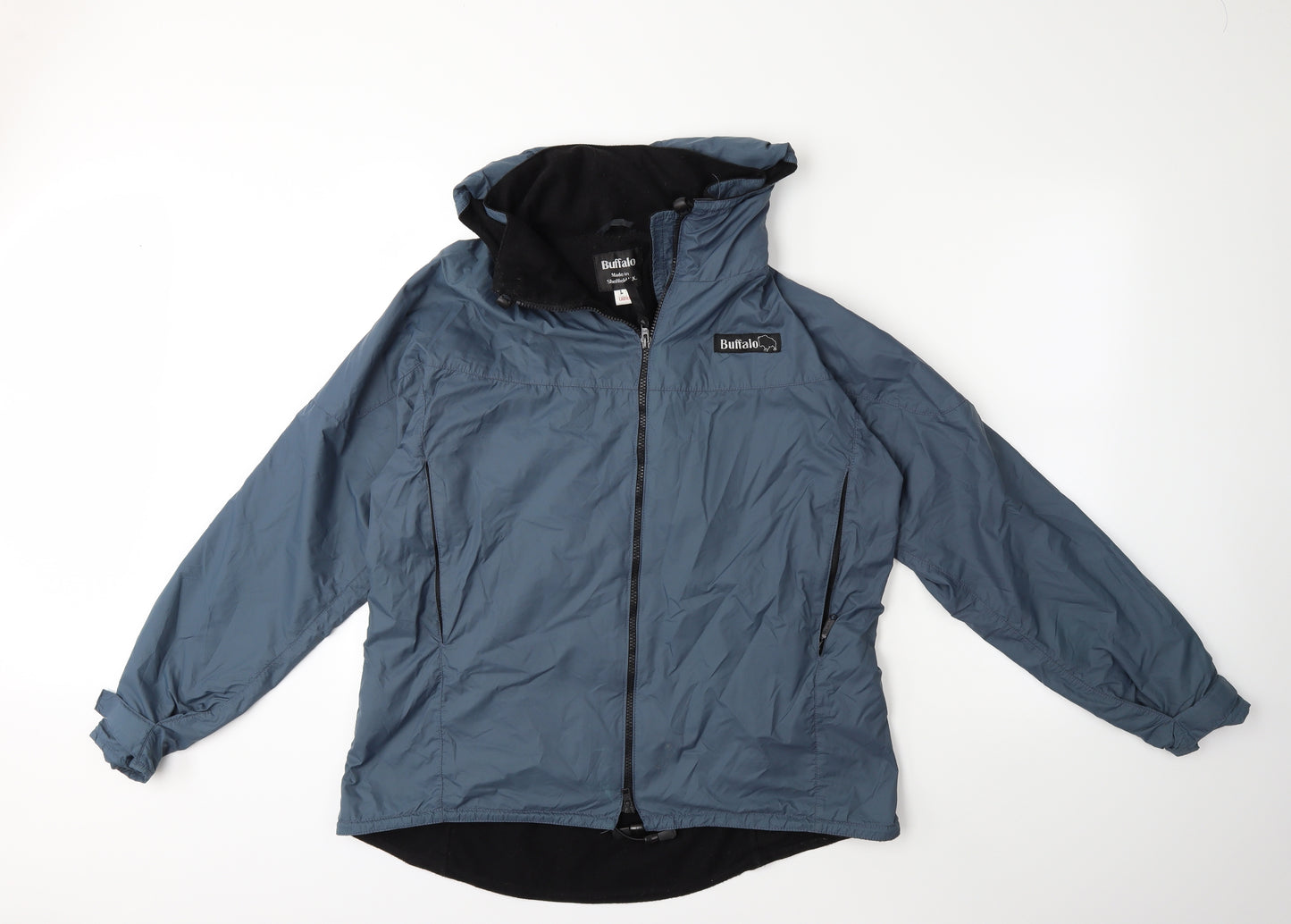 Buffalo Mens Blue   Windbreaker Coat Size L