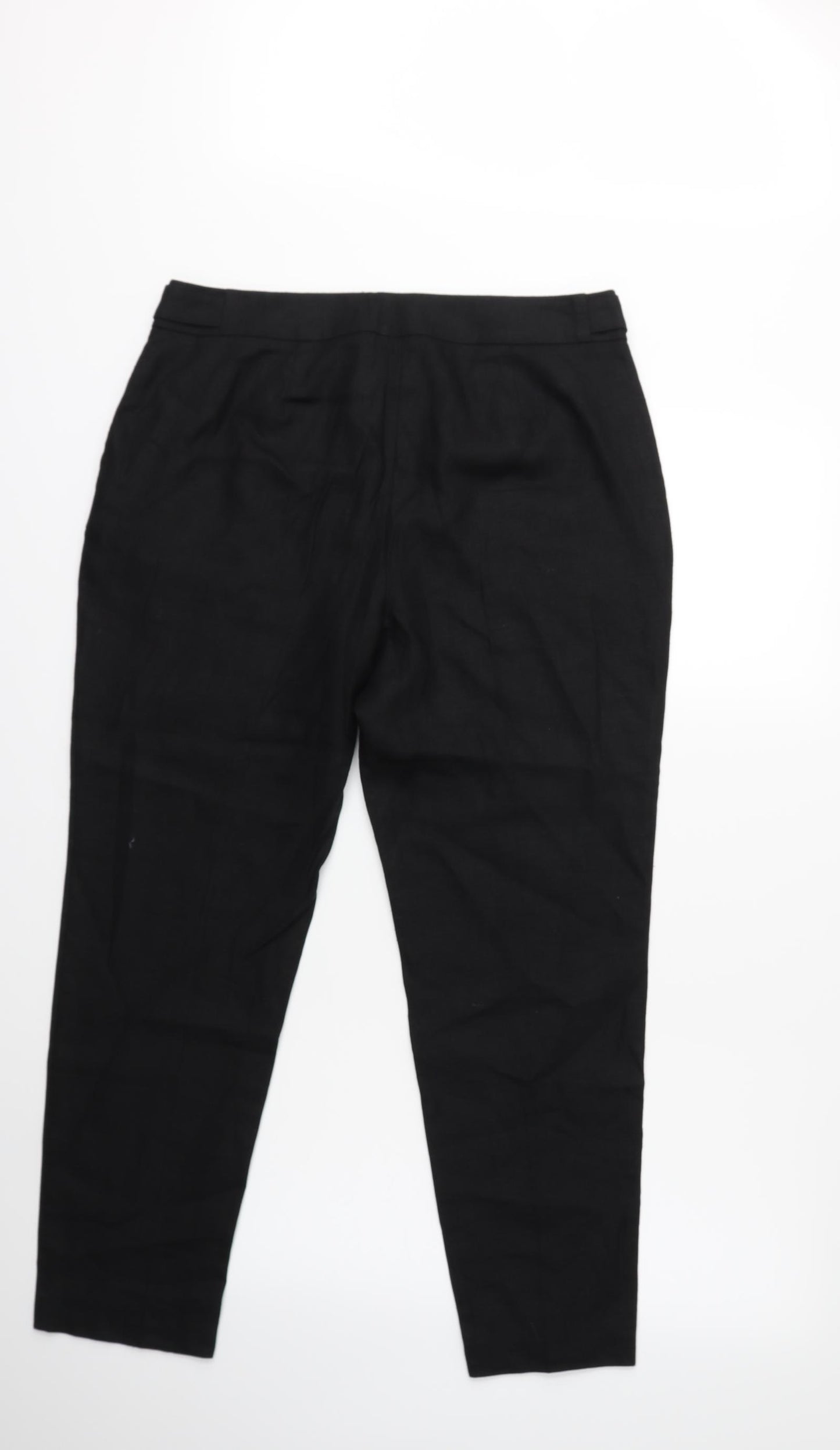 Marks and Spencer Womens Black   Trousers  Size 14 L27 in