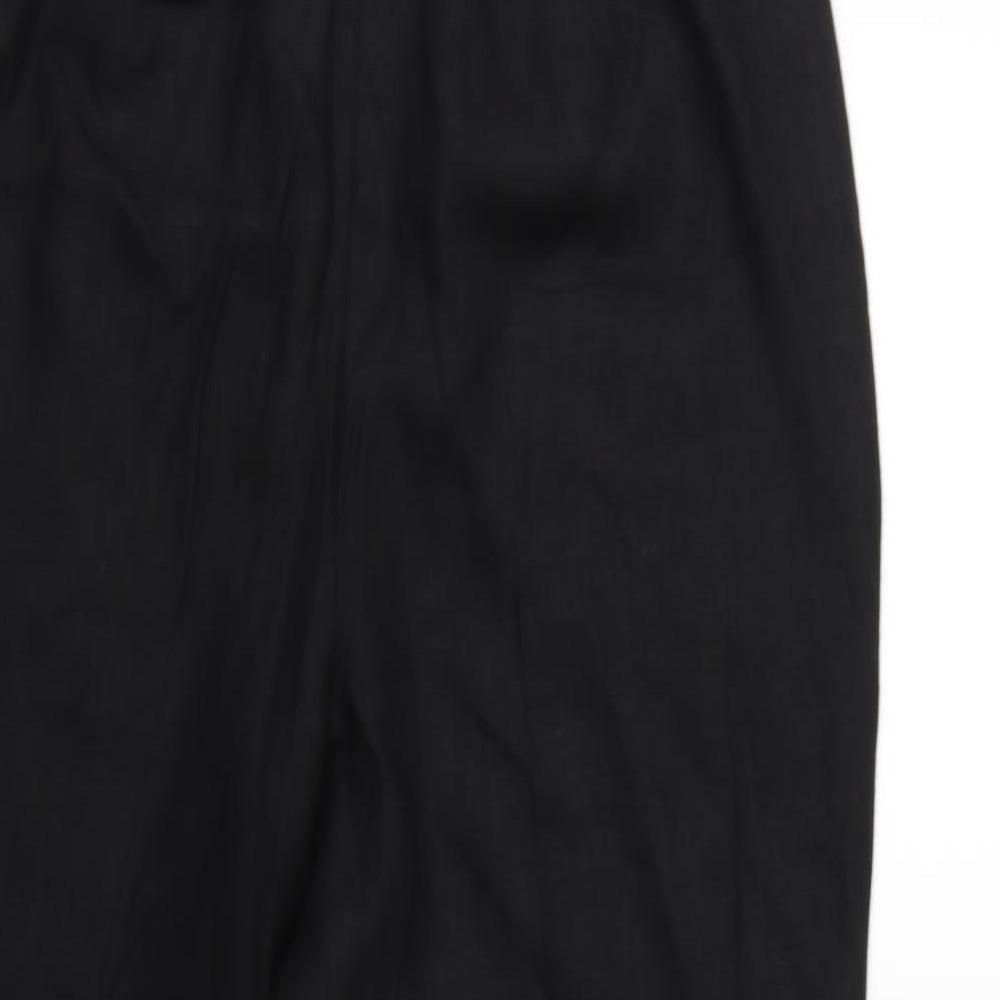 Marks and Spencer Womens Black   Trousers  Size 14 L27 in