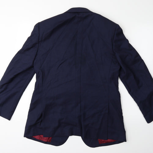 Charles Tyrwhitt Mens Blue   Jacket Suit Jacket Size 40