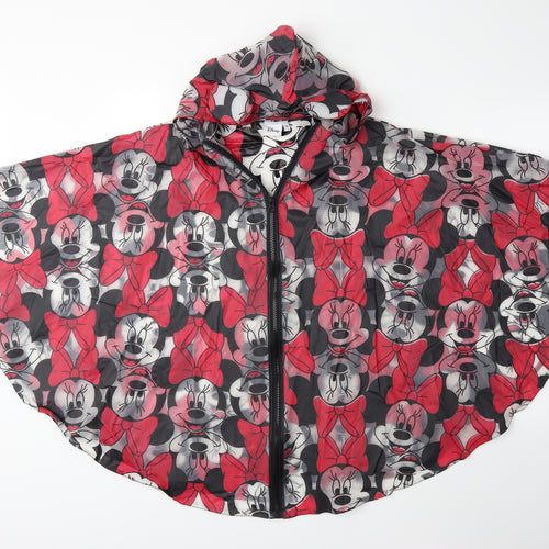 Disney Womens Red   Rain Coat Poncho Size S  - MINNIE MOUSE