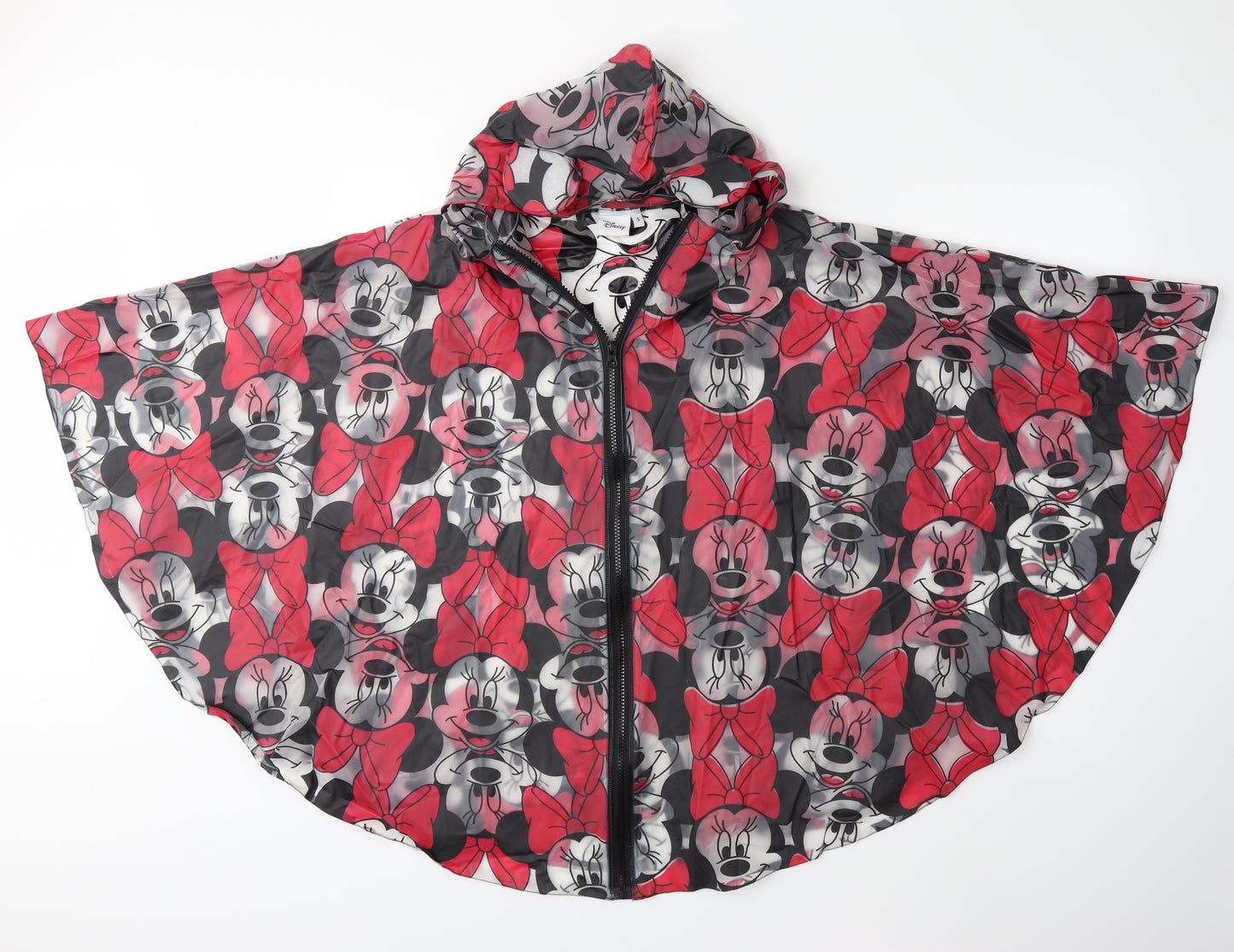 Disney Womens Red   Rain Coat Poncho Size S  - MINNIE MOUSE