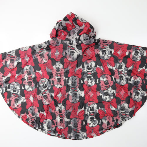 Disney Womens Red   Rain Coat Poncho Size S  - MINNIE MOUSE