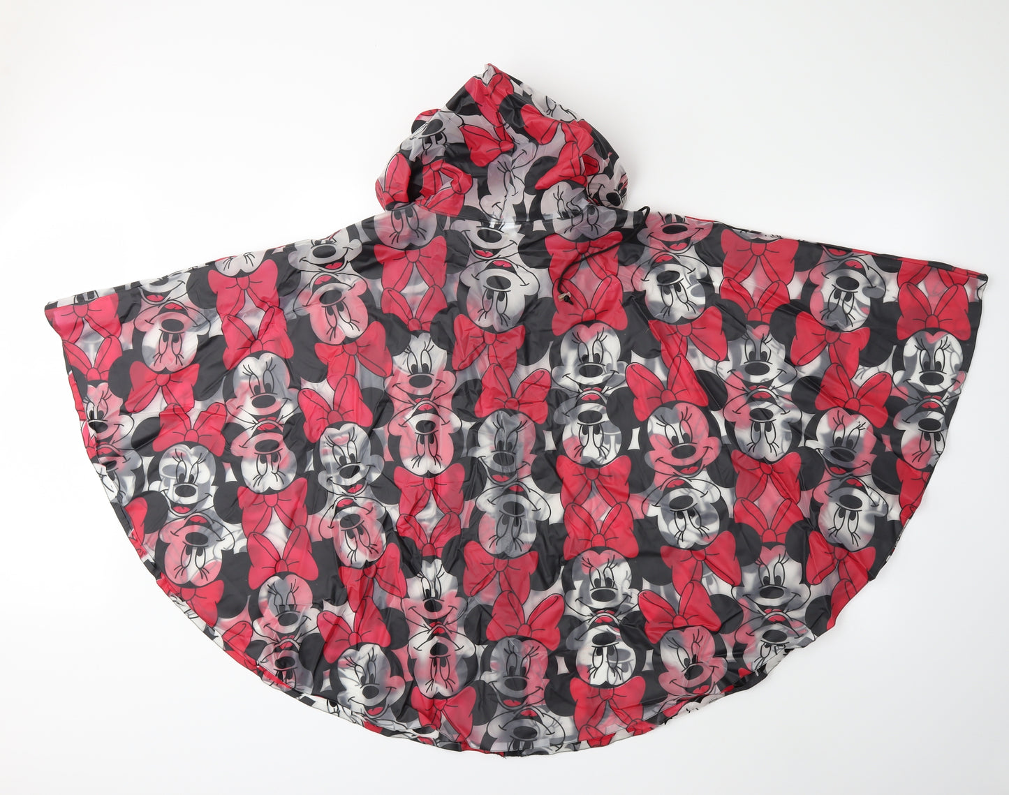 Disney Womens Red   Rain Coat Poncho Size S  - MINNIE MOUSE