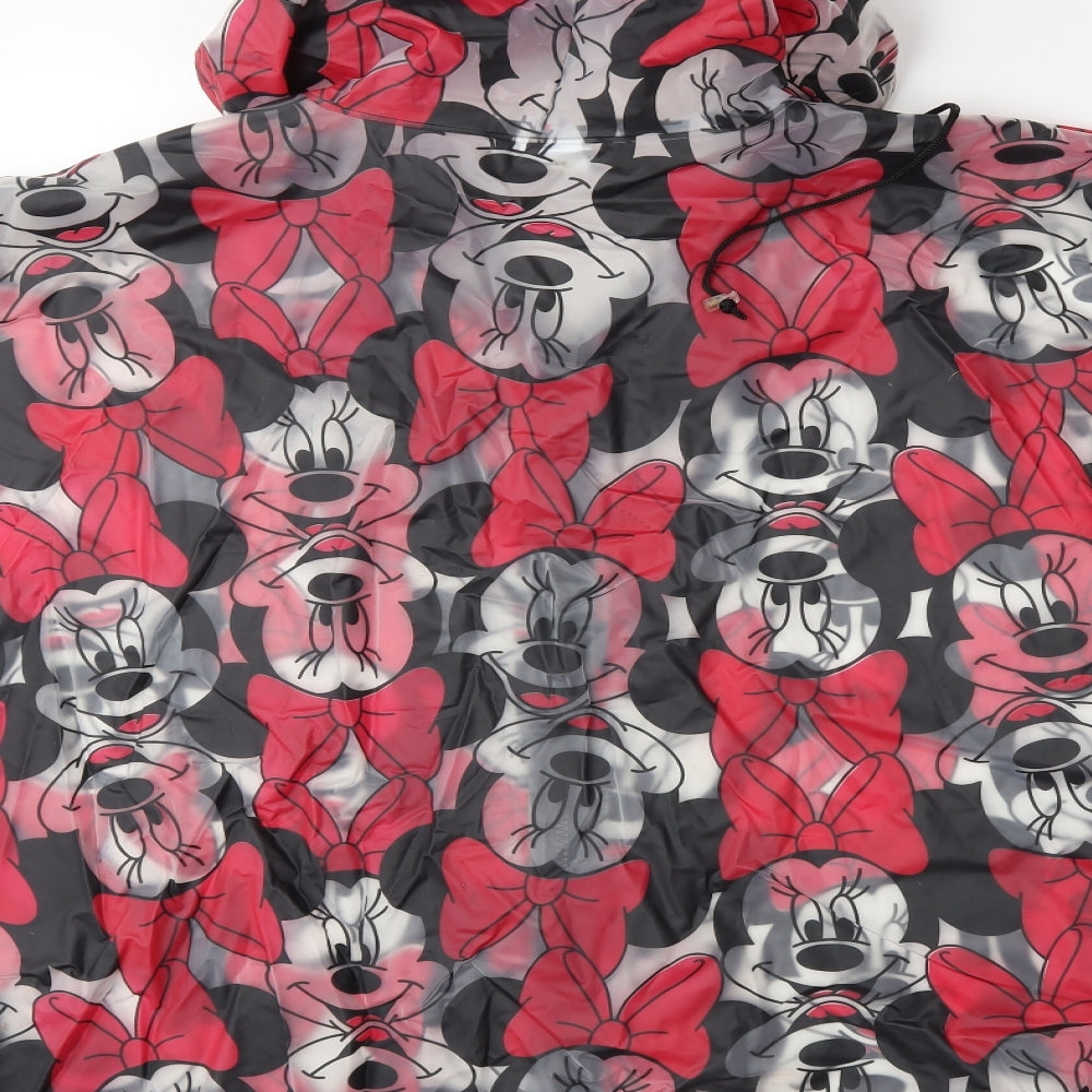 Disney Womens Red   Rain Coat Poncho Size S  - MINNIE MOUSE