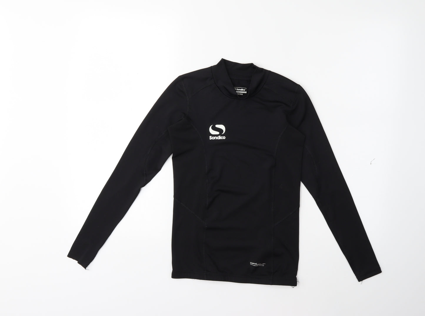 Sondico Boys Black   Basic T-Shirt Size 11-12 Years