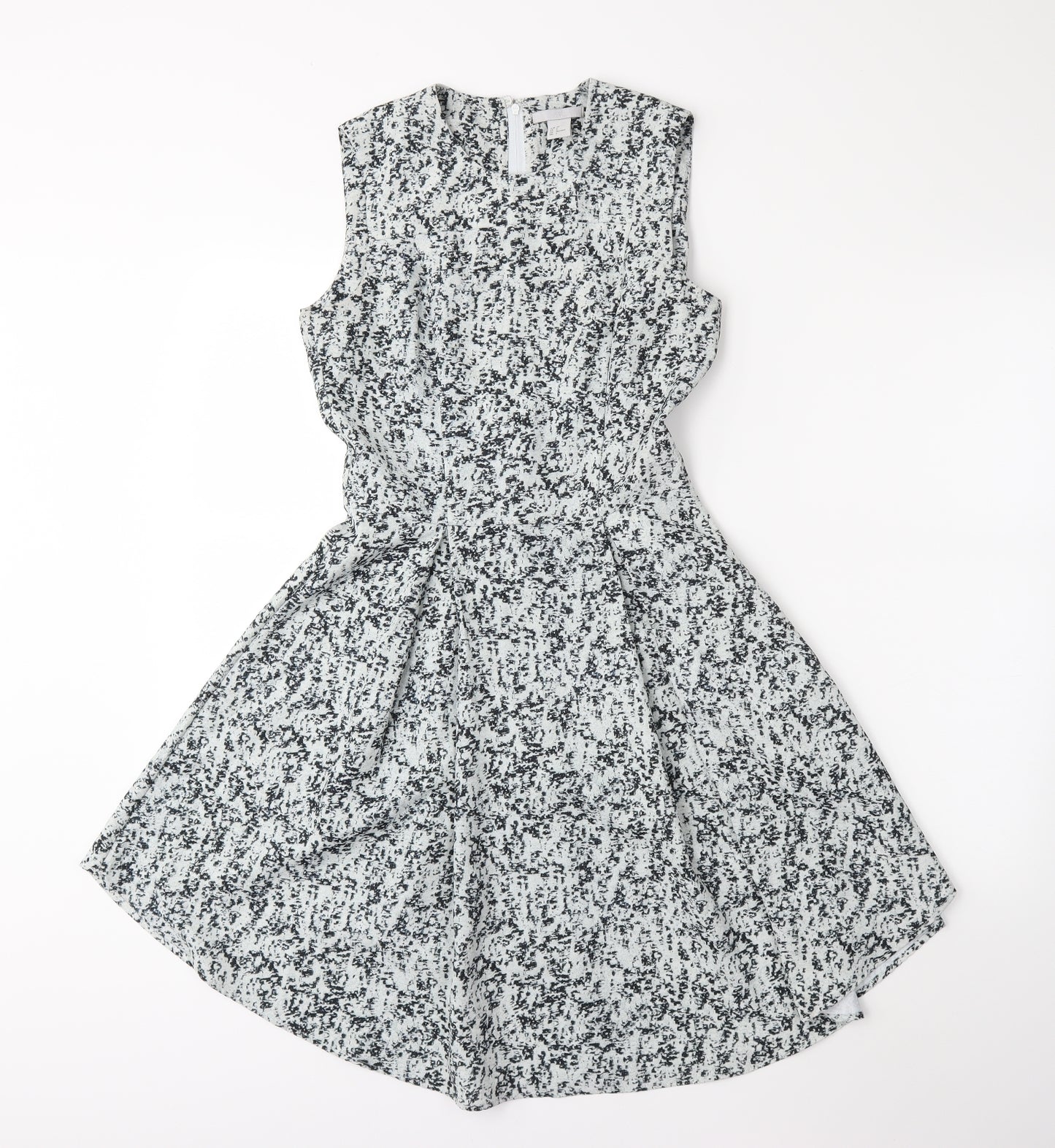 H&M Womens Blue   Fit & Flare  Size 6