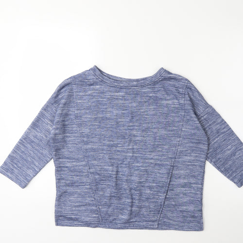 F&F Womens Blue   Pullover Sweatshirt Size 8