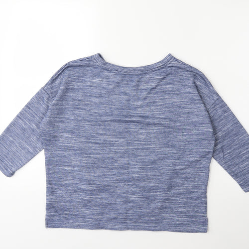 F&F Womens Blue   Pullover Sweatshirt Size 8