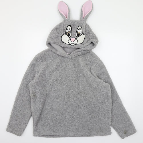 Disney Womens Grey  Fleece Top Pyjama Top Size 16  - Thumper