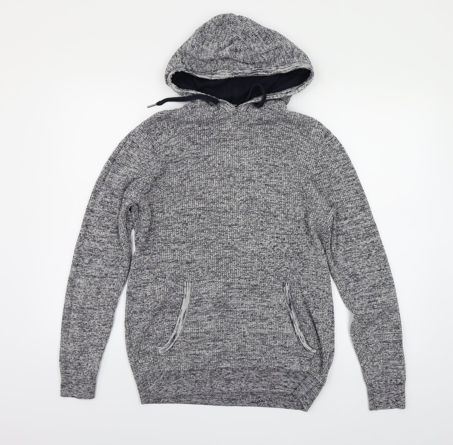 NEXT Mens Blue   Pullover Hoodie Size M