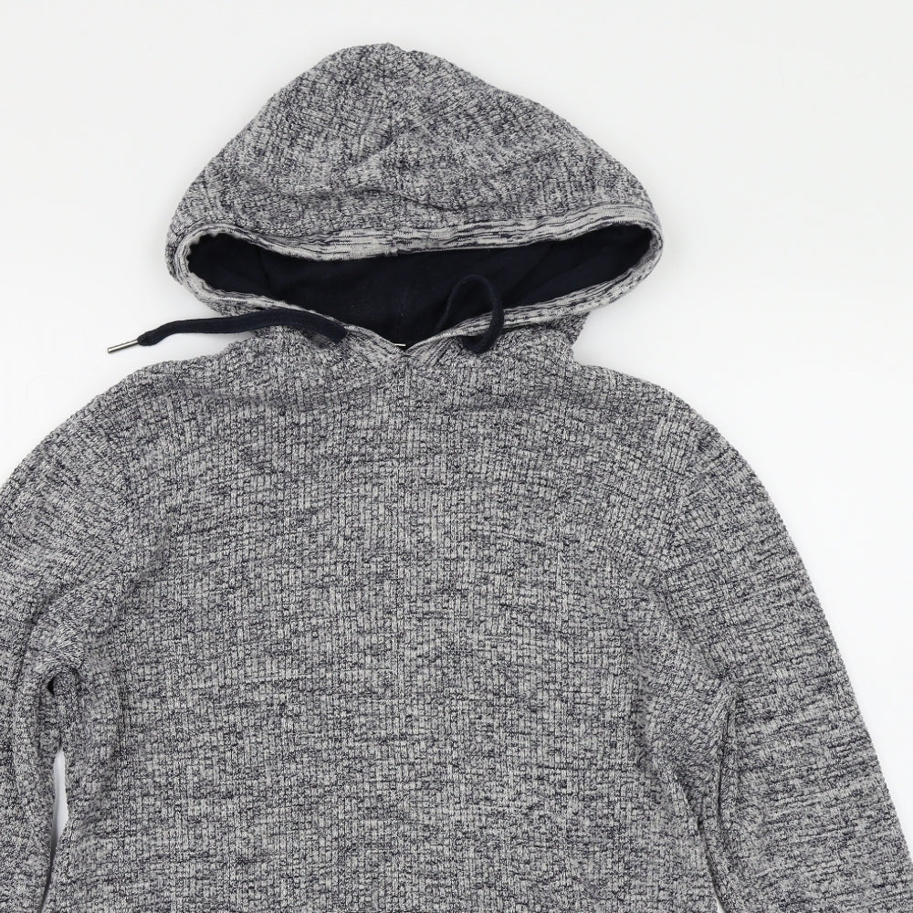 NEXT Mens Blue   Pullover Hoodie Size M