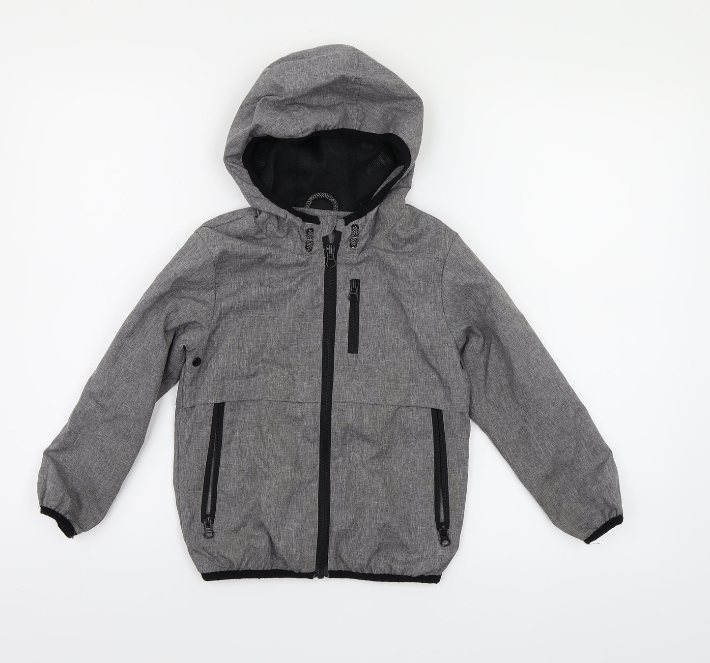 George Boys Grey   Anorak Jacket Size 4-5 Years